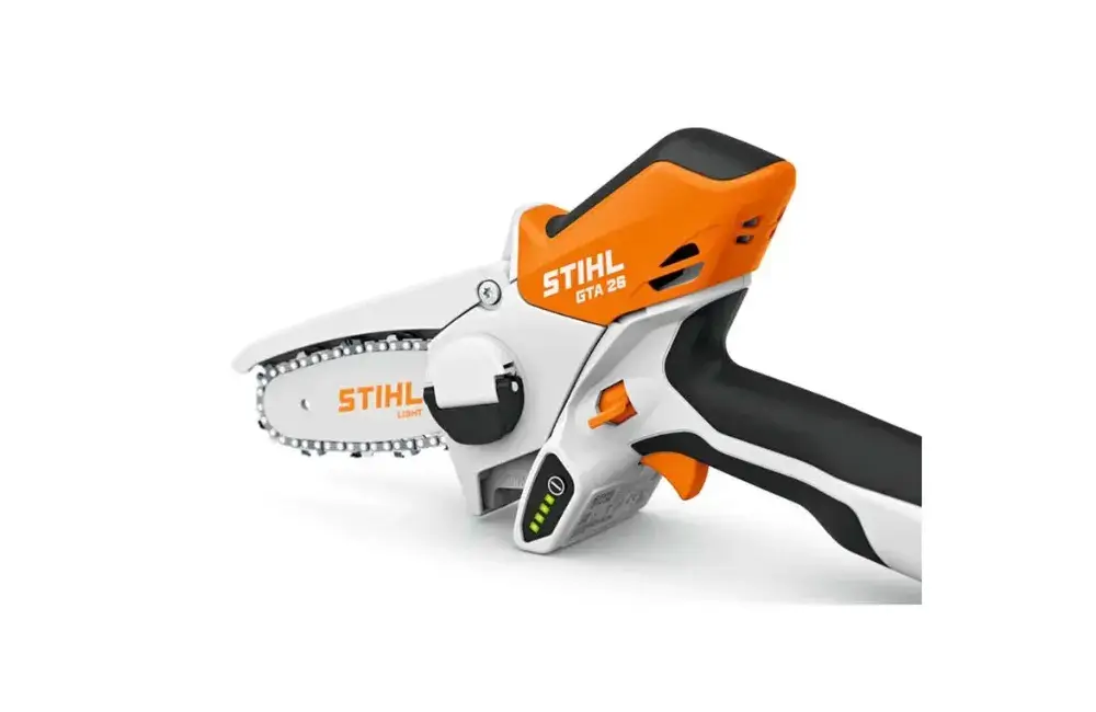 Mini Motosserra a Bateria 10,8V 28WH 80 Cortes 1/4 Sabre 10 cm GTA-26 - Imagem 2